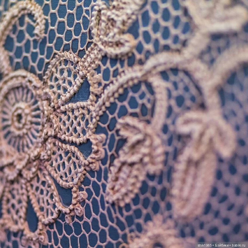 Фрагмент картины "Ирландское кружево". Фактурная картина. Холст. Акрил.