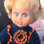 Настя идет за покупками! Galoob Baby Face doll