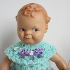 Платье для кукол до 25см