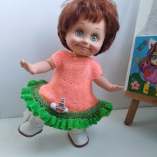 Платя для кукол 30-35 см, фейсинок