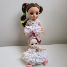 Платья для кукол балеринки