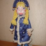 Снегурочка  Глаша на конкурс.