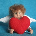 Рыжий Амурчик! Авторская кукла Виктории Балибок