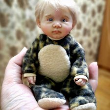 Пупсик. Авторская кукла Виктории Балибок