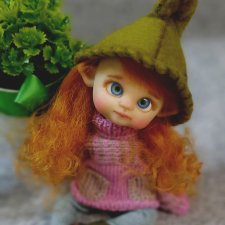 Эльфочка. Куколка на шарнирном теле