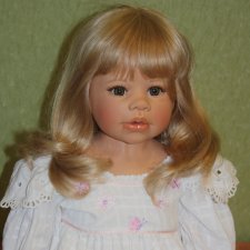 Роскошная Юленька, очень редкая кукла Моники Левениг.