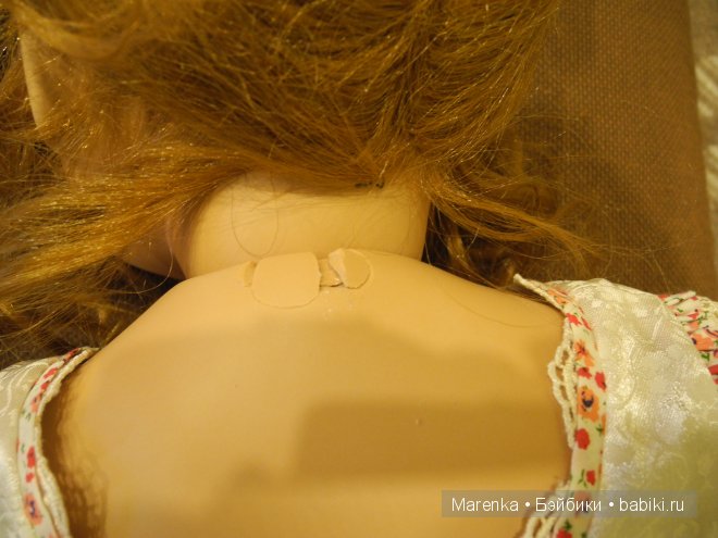 Девочки, прошу совета по реставрации фарфоровой куклы (фото 3)