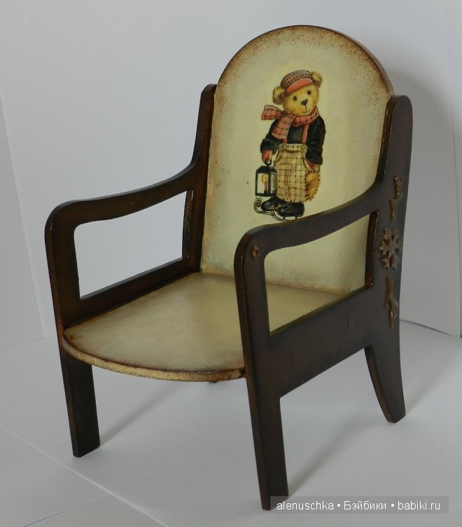 Продолжение коллекции. Кукольная мебель