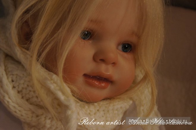 Киттен- нежный трогательный котёнок. Кукла реборн Анны Харламовой
