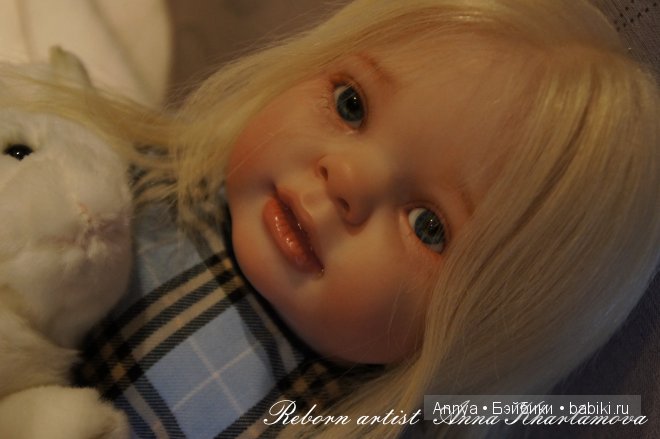 Киттен- нежный трогательный котёнок. Кукла реборн Анны Харламовой
