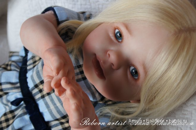 Киттен- нежный трогательный котёнок. Кукла реборн Анны Харламовой (фото 5)