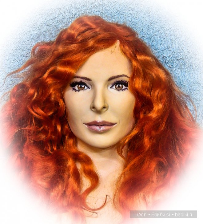 Mylene Farmer, автор Lu Ann, рост 75 см, полностью скульптурная. Mylene Farmer, автор Lu Ann, рост 75 см, полностью скульптурная.