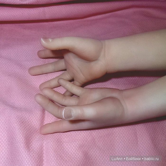 Авторская кукла. Маленькая принцесса, процесс (фото 7)