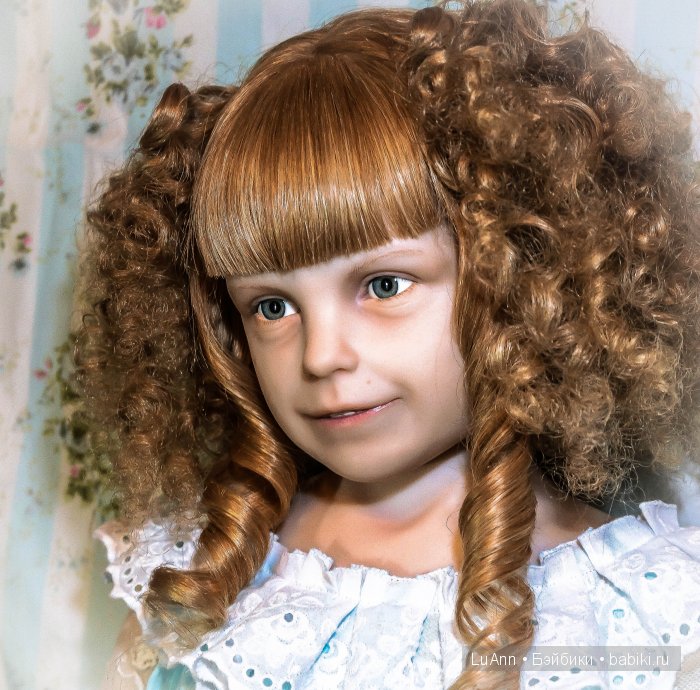 Авторская кукла. Маленькая принцесса, процесс (фото 2)