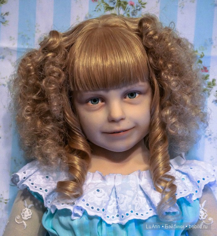 Авторская кукла. Маленькая принцесса, процесс (фото 3)