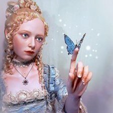 Luna и как мы постояли на Салоне кукол у любимой Светы