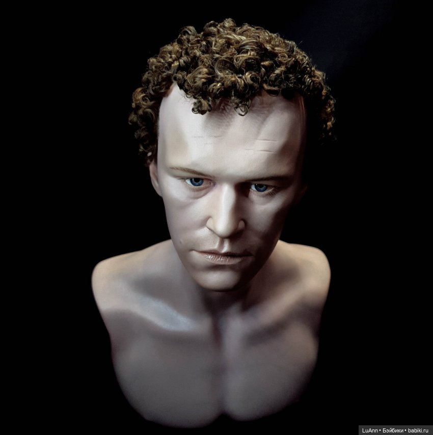 Майкл Рукер авторская портретная голова на бжд тело (фото 10)