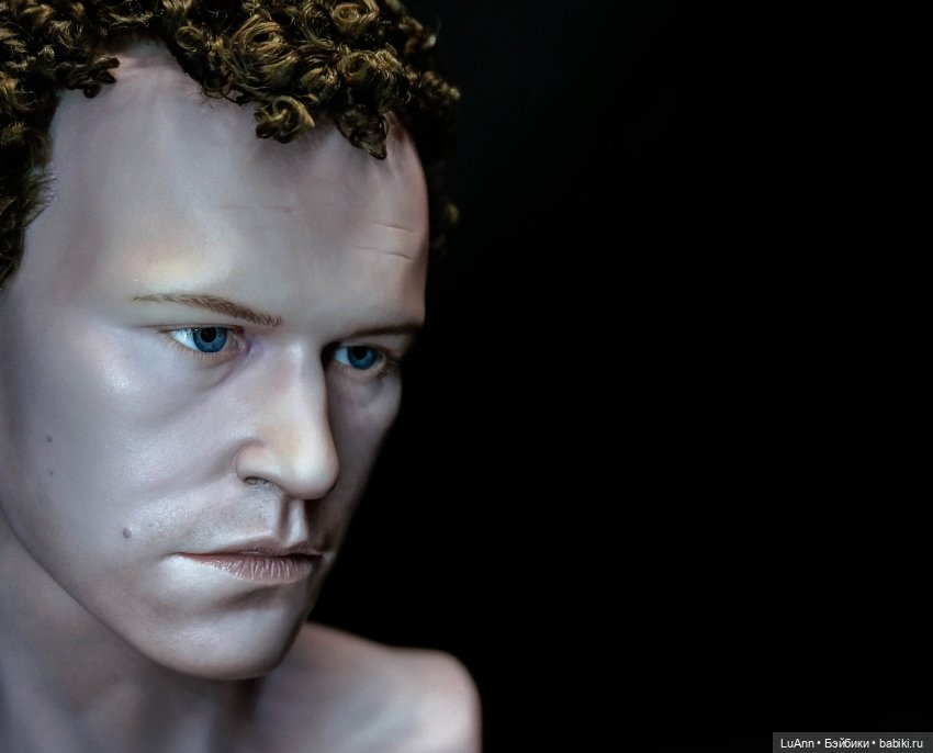 Майкл Рукер авторская портретная голова на бжд тело (фото 7)