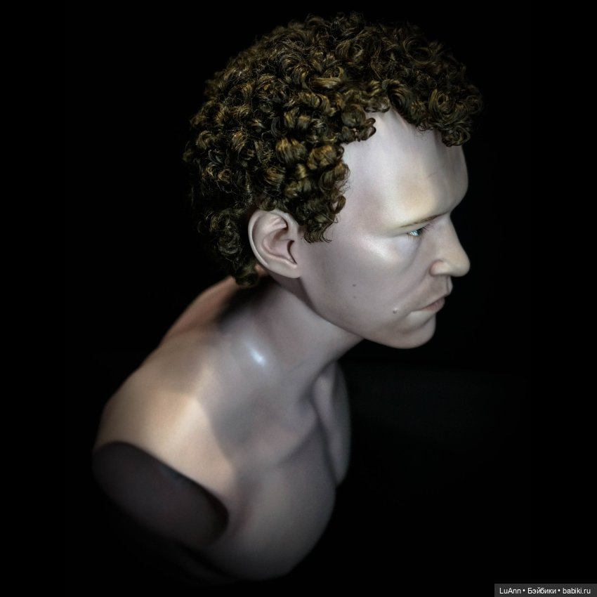 Майкл Рукер авторская портретная голова на бжд тело (фото 9)