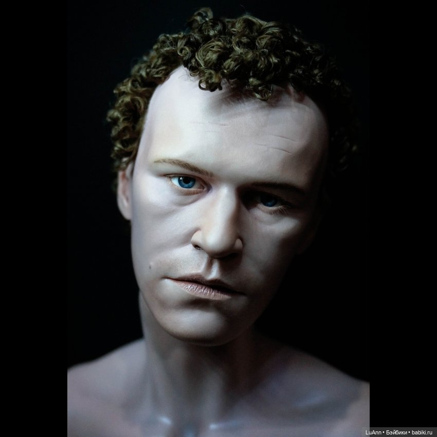 Майкл Рукер авторская портретная голова на бжд тело (фото 2)