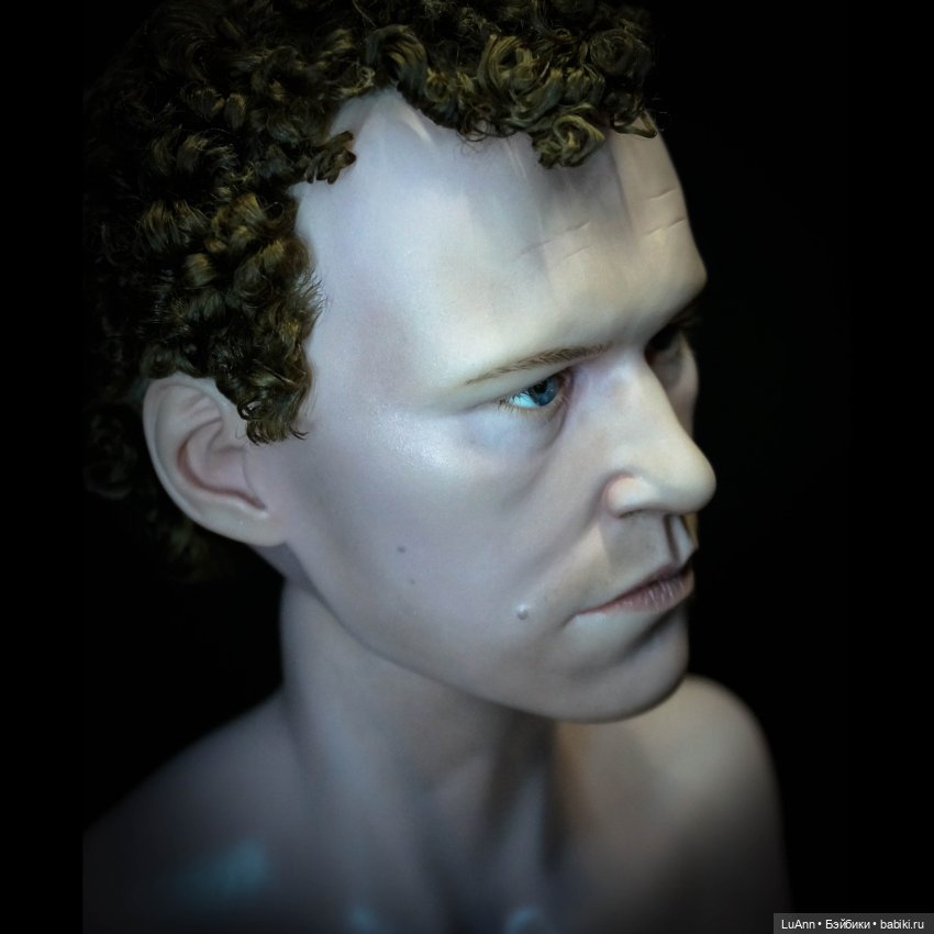 Майкл Рукер авторская портретная голова на бжд тело (фото 8)