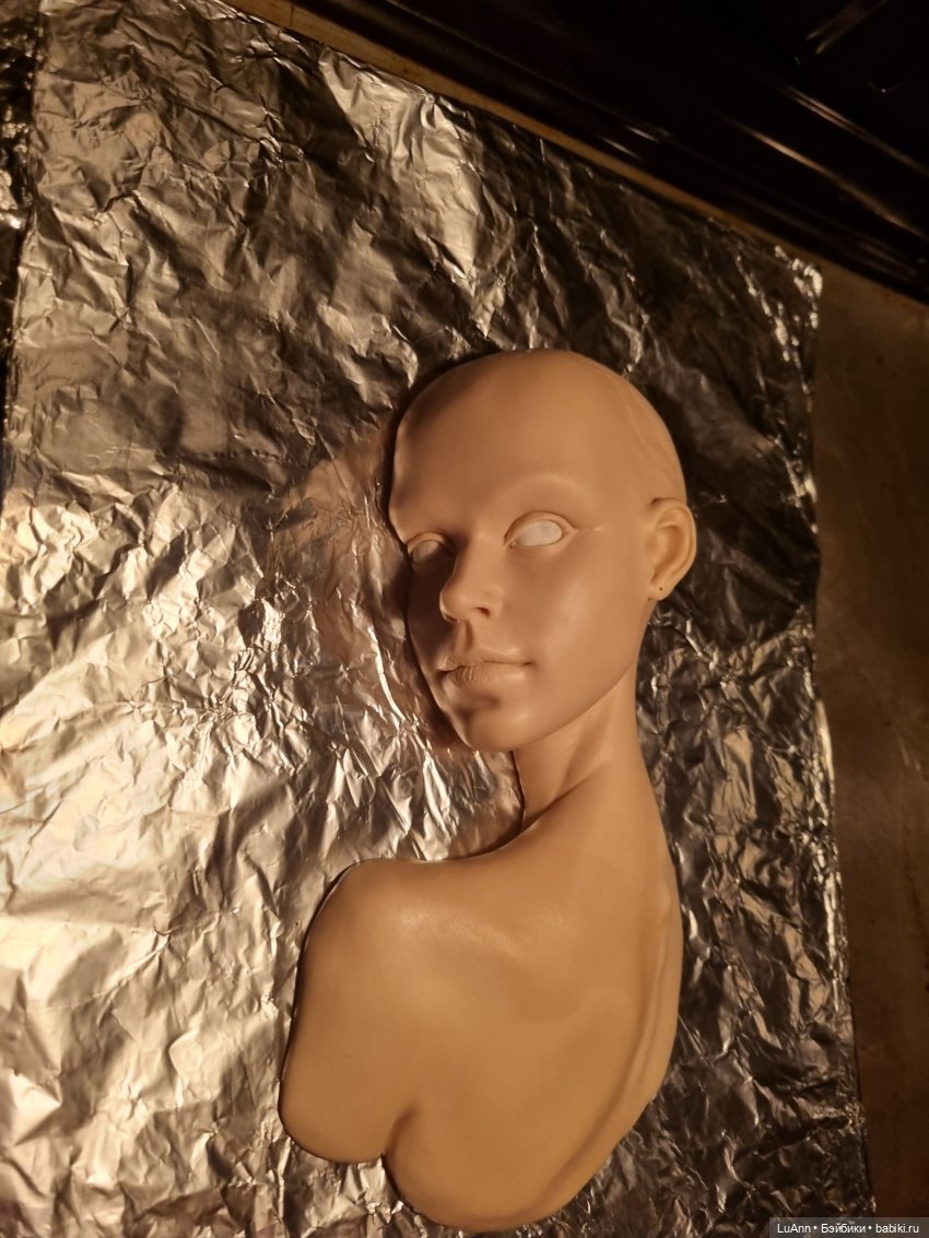 "Эмма" барельеф — Авторские куклы ручной работы: текстильные (фото 5)