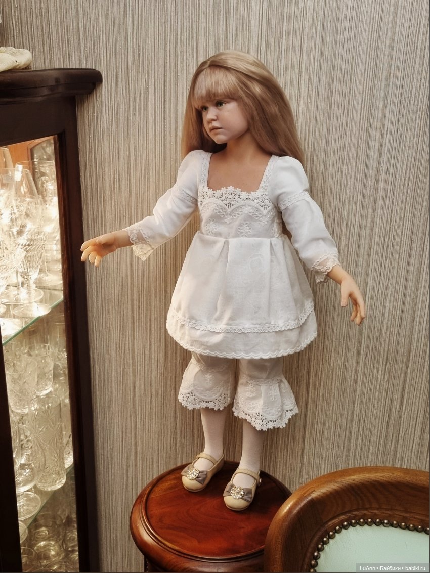 Трогательная и задумчивая "Мия" 68 см (фото 6)