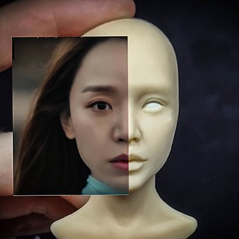 Портретная брошка Син Хе Сон 1 ч. скульпт