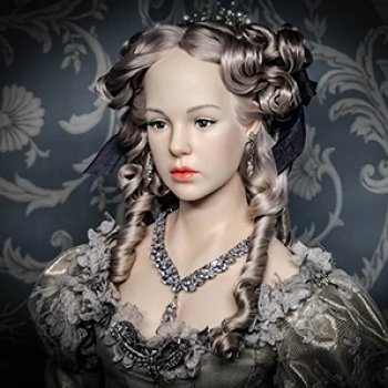 Лея авторская кукла