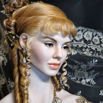 Анжелика авторская портретная кукла итоговый вариант