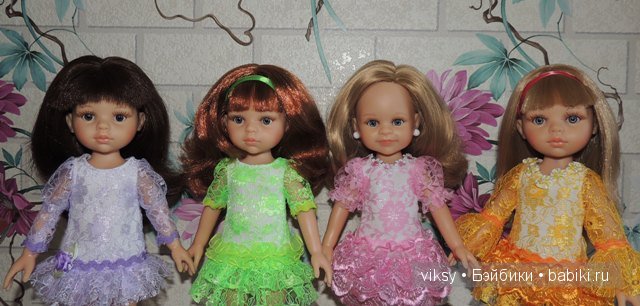 "Времена года" серия платьев для кукол Паола Рейна или как мы воплотили в жизнь мастер-класс | Бэйбики "Времена года" серия платьев для кукол Паола Рейна или как мы воплотили в жизнь мастер-класс
