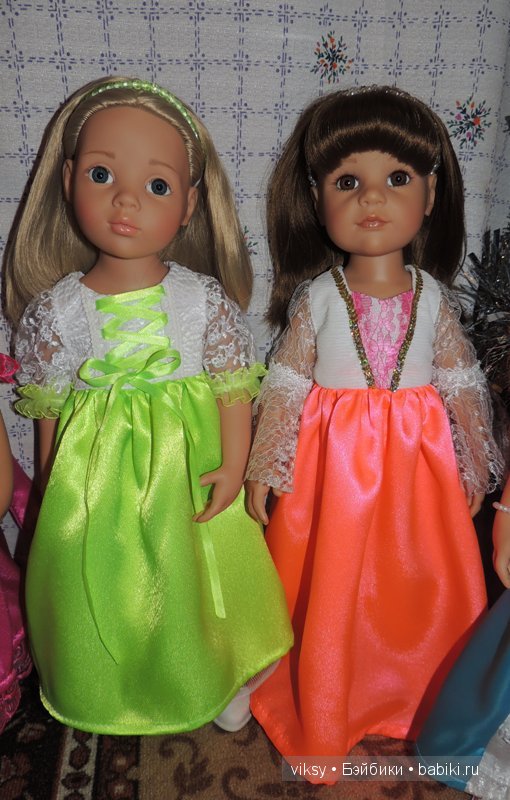 Новогодний балл принцесс. Куклы Готц | Бэйбики Новогодний балл принцесс. Куклы Готц