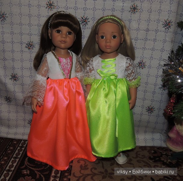 Новогодний балл принцесс. Куклы Готц | Бэйбики Новогодний балл принцесс. Куклы Готц