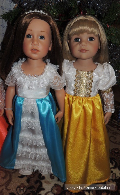 Новогодний балл принцесс. Куклы Готц | Бэйбики Новогодний балл принцесс. Куклы Готц