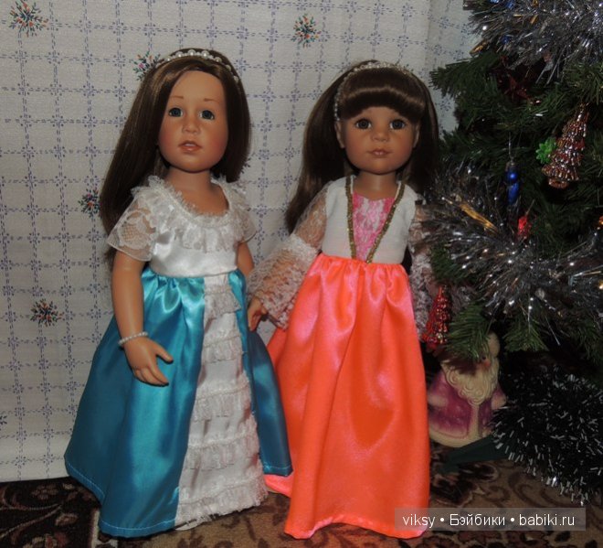 Новогодний балл принцесс. Куклы Готц | Бэйбики Новогодний балл принцесс. Куклы Готц