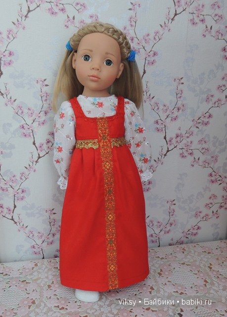 Русские красавицы — Одежда и обувь для кукол своими руками: фото (фото 8)