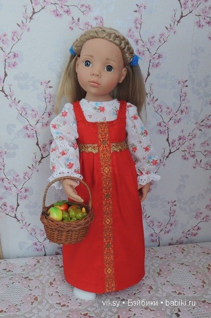 Русские красавицы — Одежда и обувь для кукол своими руками: фото (фото 9)