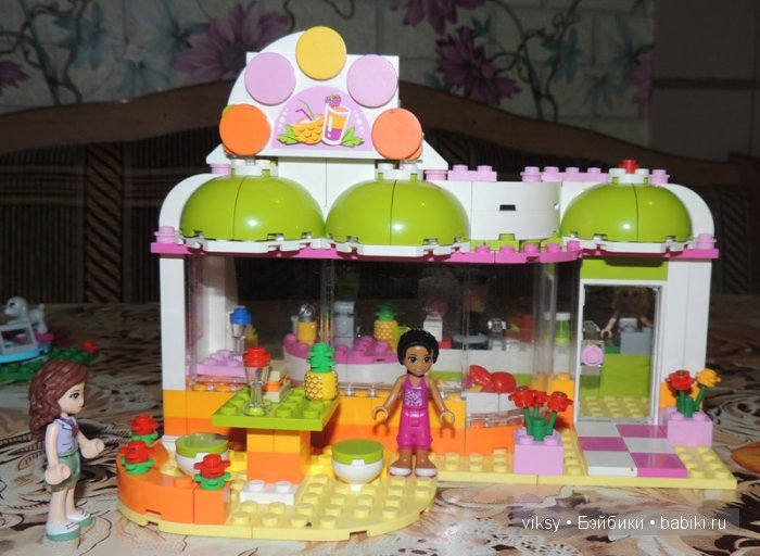 Экскурсия по нашему городку. Увлечение дочек Lego Friends