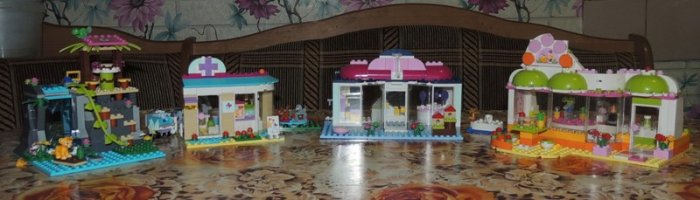 Экскурсия по нашему городку. Увлечение дочек Lego Friends (фото 5)