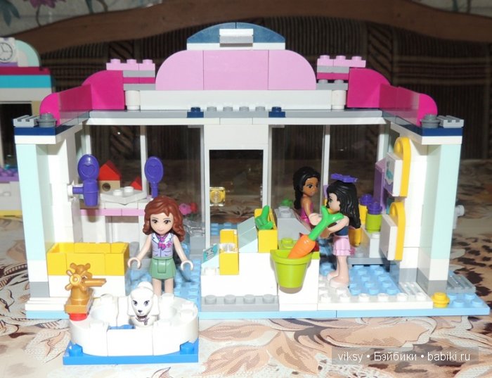 Экскурсия по нашему городку. Увлечение дочек Lego Friends