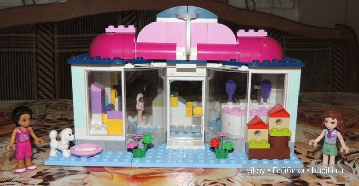 Экскурсия по нашему городку. Увлечение дочек Lego Friends