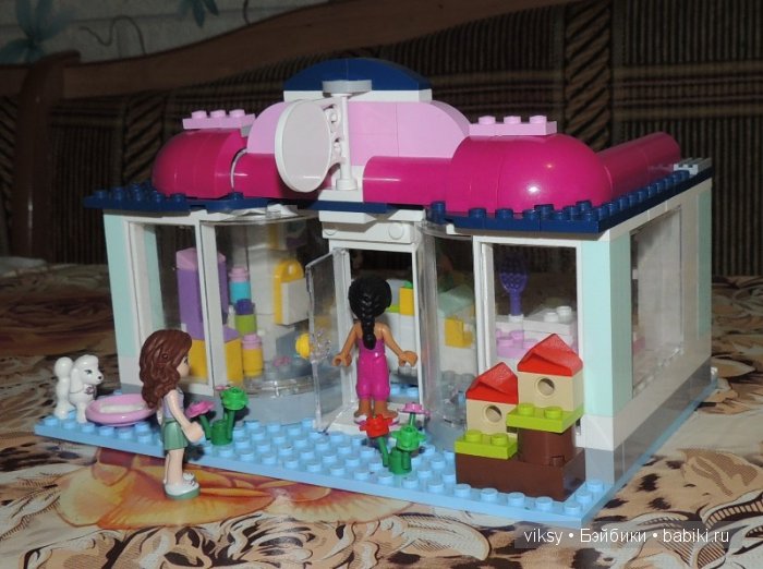 Экскурсия по нашему городку. Увлечение дочек Lego Friends