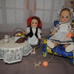 "Сказочная страна". Выставка кукол в Вологодском районе, деревня Березник, 2015