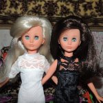 Шикарная блондинка и роскошная брюнетка. Bambola Corinne Italocremona