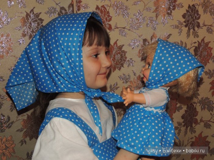 Матрешки в горошках — Одежда и обувь для кукол своими руками: фото (фото 7)