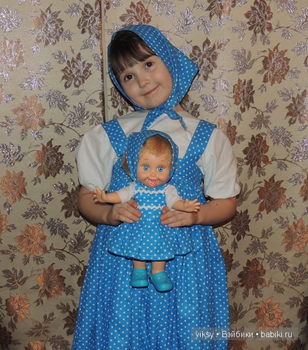 Матрешки в горошках — Одежда и обувь для кукол своими руками: фото (фото 4)