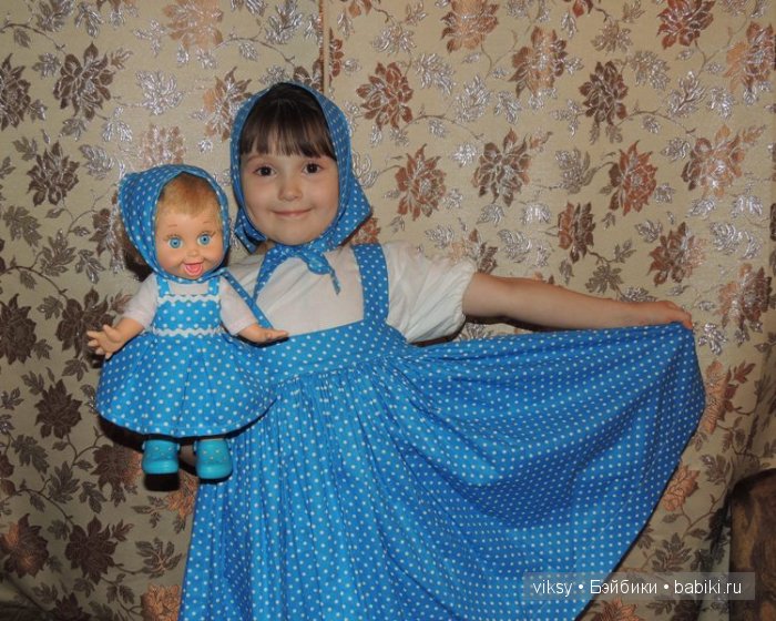 Матрешки в горошках — Одежда и обувь для кукол своими руками: фото (фото 3)