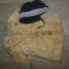 Шубка и капор антикварные