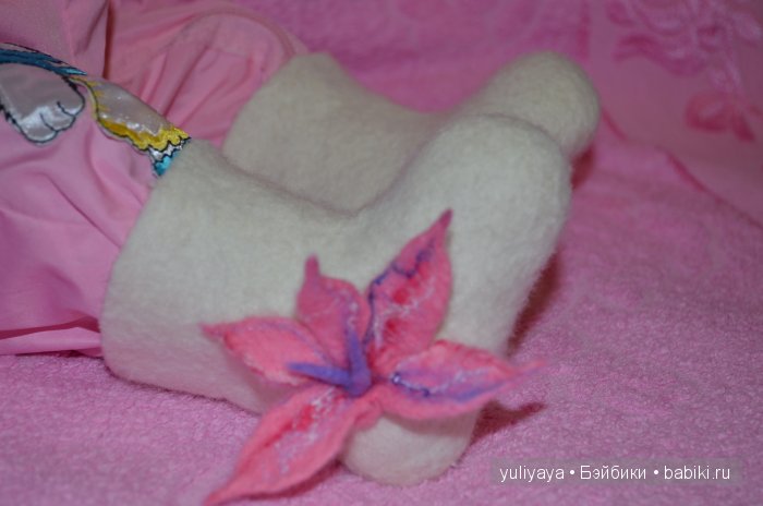 Как я дочь свою эксплуатирую! Или валенки для самых маленьких | Бэйбики Как я дочь свою эксплуатирую! Или валенки для самых маленьких (фото 7)