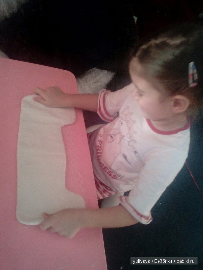 Как я дочь свою эксплуатирую! Или валенки для самых маленьких | Бэйбики Как я дочь свою эксплуатирую! Или валенки для самых маленьких (фото 2)